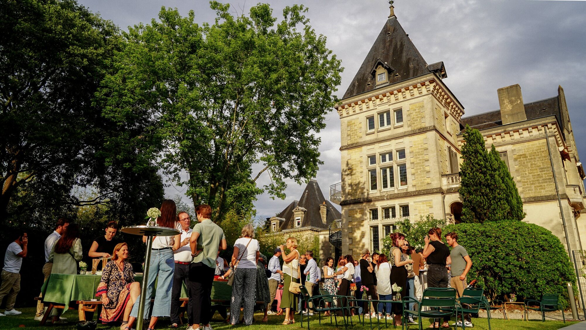 Ambiance d'un événement à Villa Maria