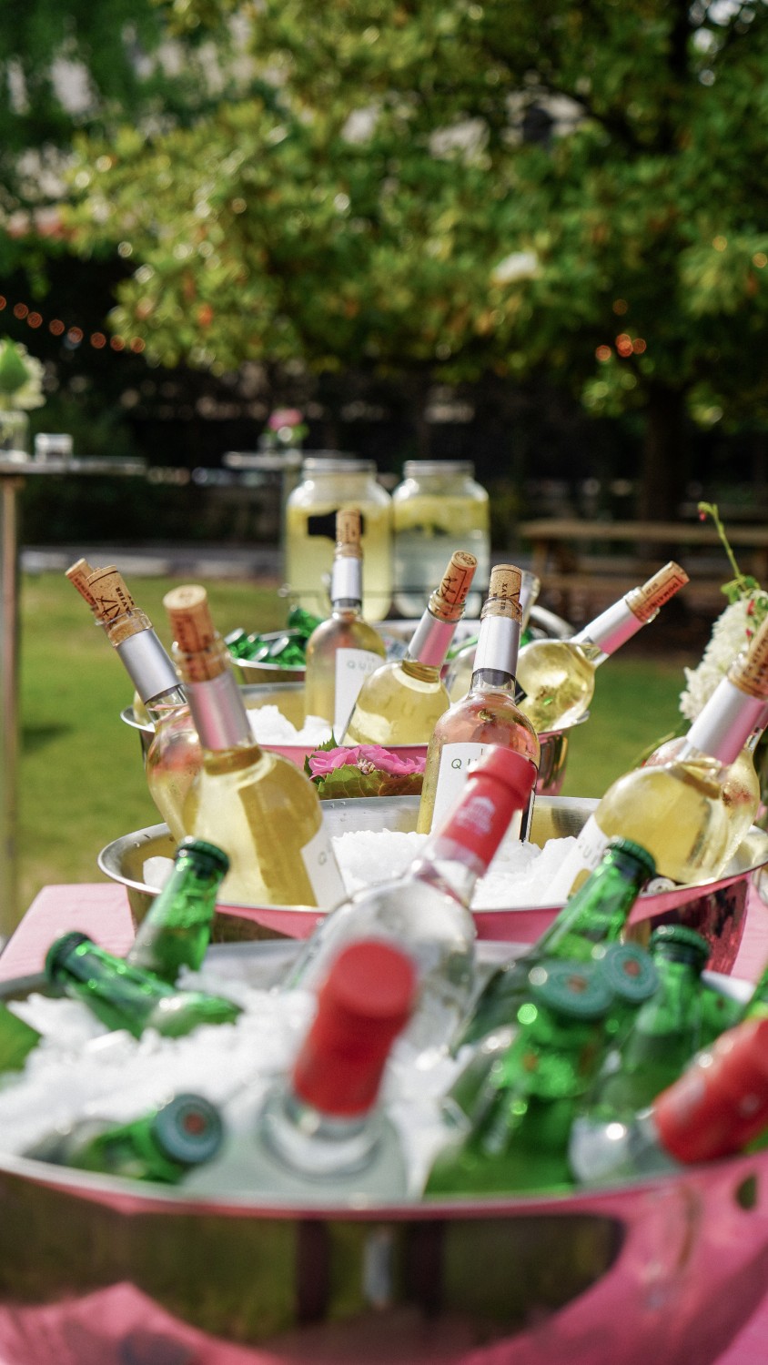 Invités lors d'un événement à Villa Maria