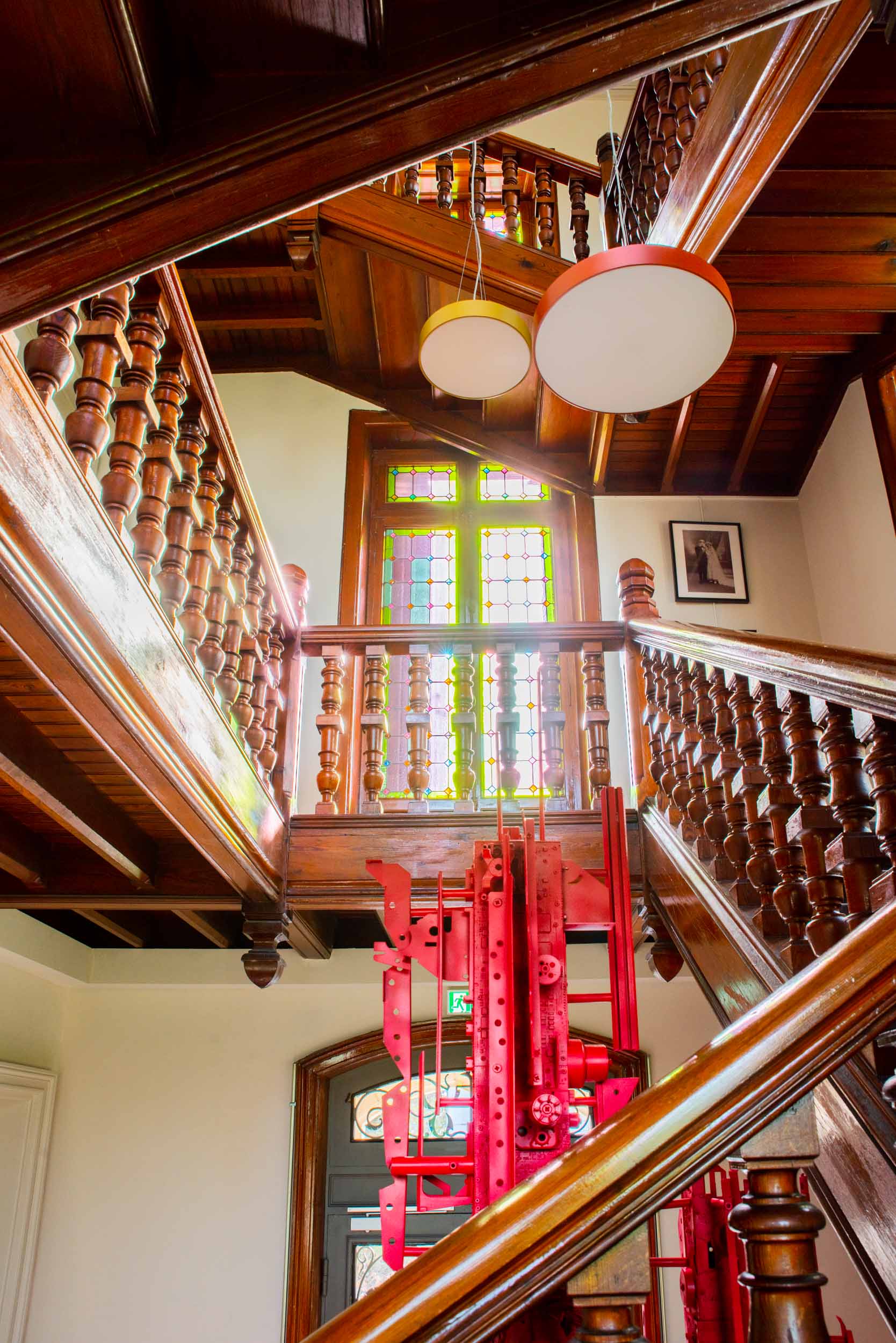 L'escalier iconique de la Villa Maria, Bordeaux