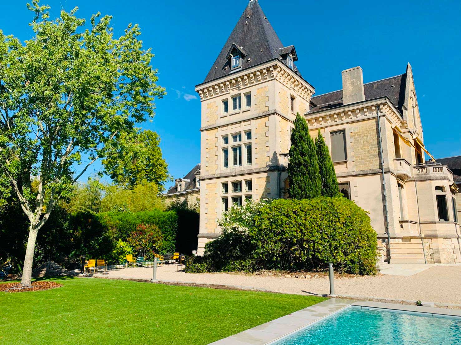 Villa Maria — vue extérieure de la villa Belle Époque à Bordeaux